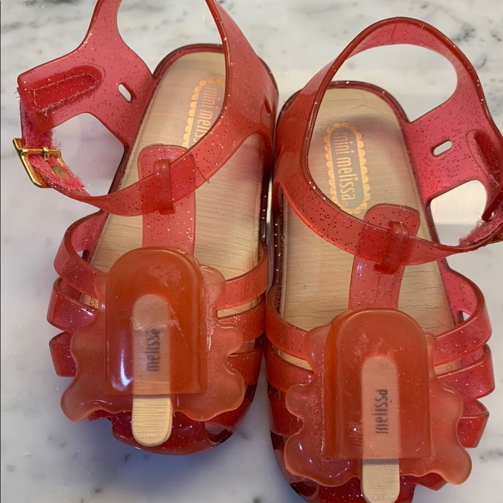 Size 7 popsicle mini Melissa